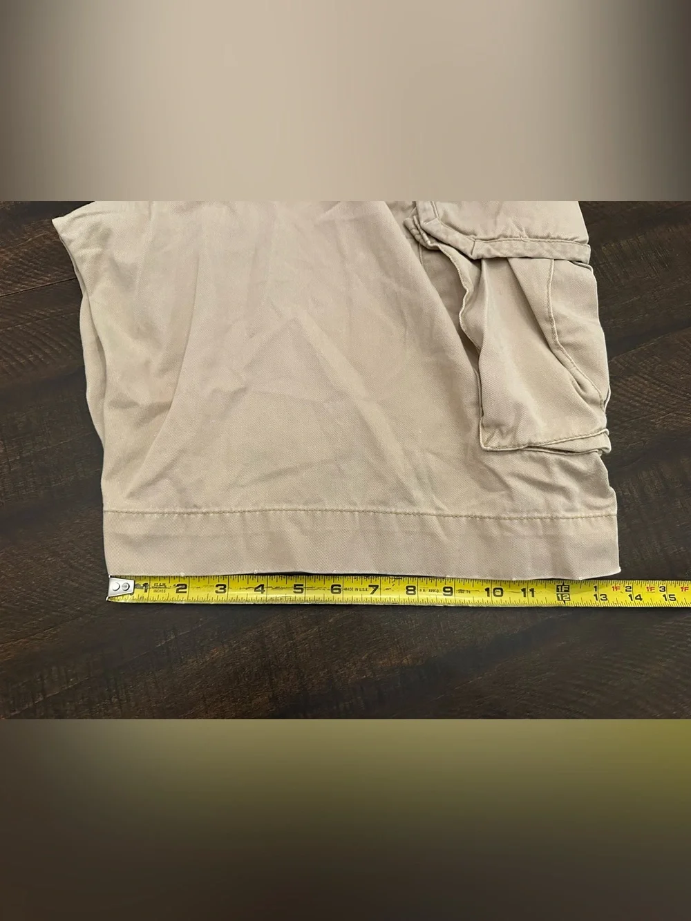 Vintage Polo Ralph Lauren Classic Fit Gellar Cargo Shorts Khaki-Size 40